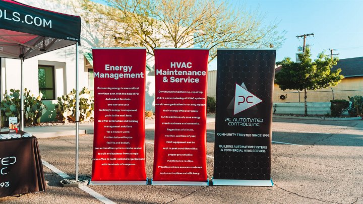 Custom Printed Retractable Banners with Stand | TentCraft